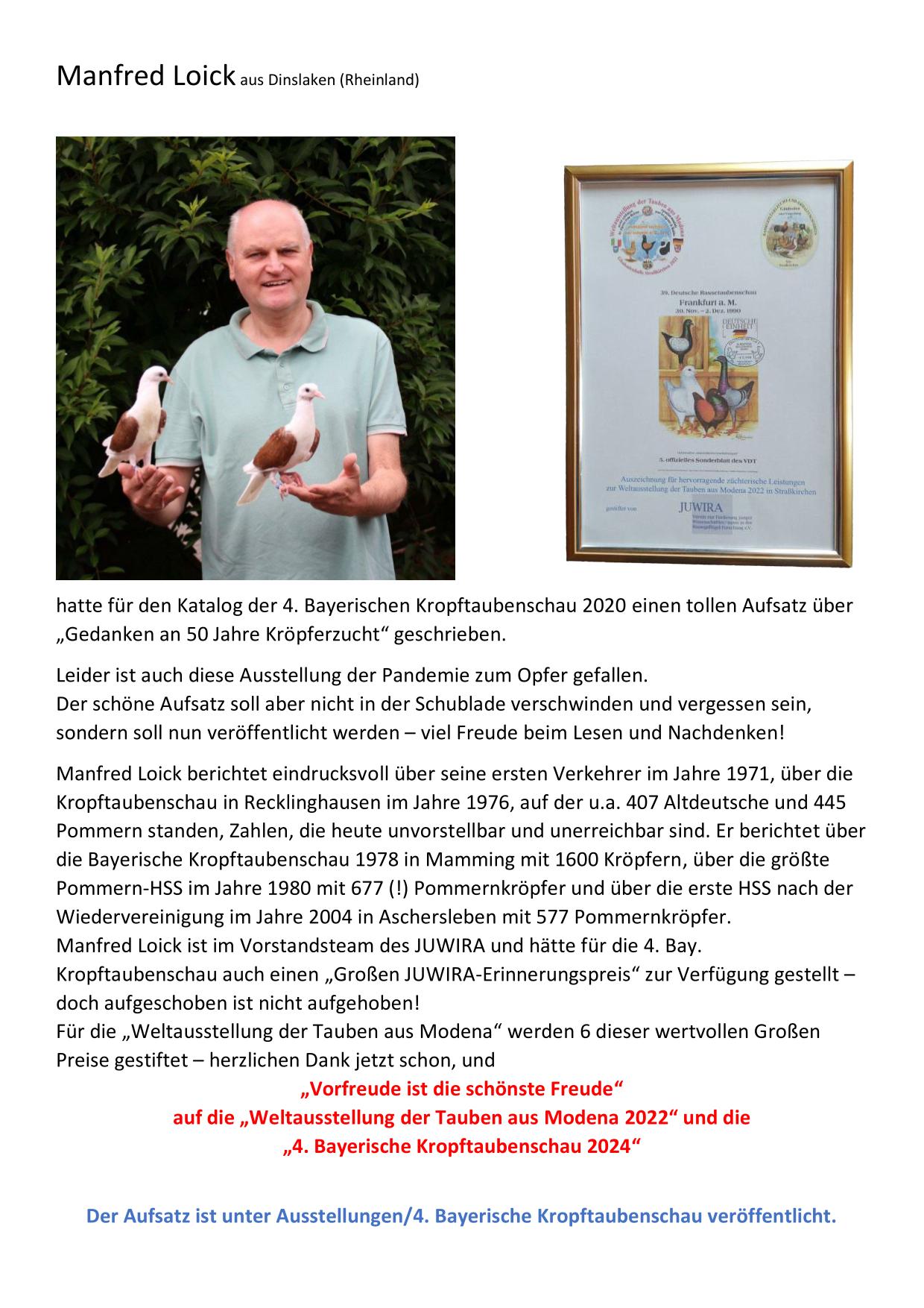 Manfred Loick aus Dinslaken 01