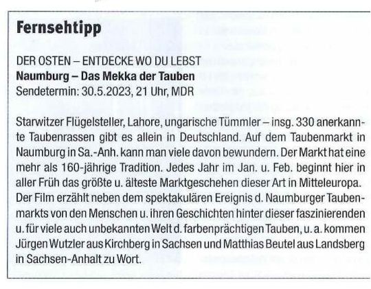 Fernsehtipp
